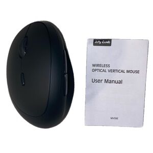 Jelly Comb Model MV09E Ergonomic Left-Handed Wireless Optical Vertical Mouse